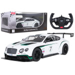 Auto na diaľkové ovládanie 1:14 Bentley Continental GT3 biele RASTAR